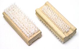 Nail Brushes - Wood - Double Sided **BEST-SELLER**