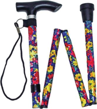 Life Walking - Black Floral 33-37 Inches **BEST-SELLER**